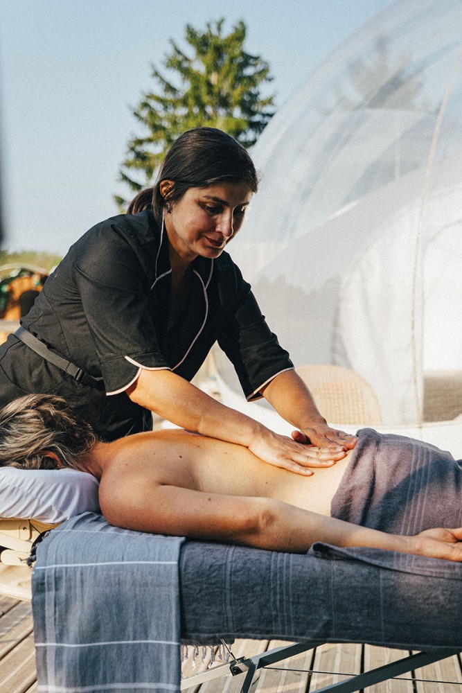 prestation massage pendant séjour