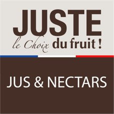 Notre partenaire JUSTE pour des jus de fruits de qualité